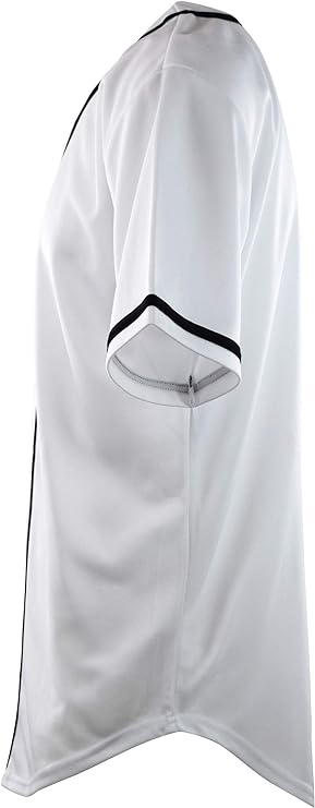 Plain White Baseball Jersey