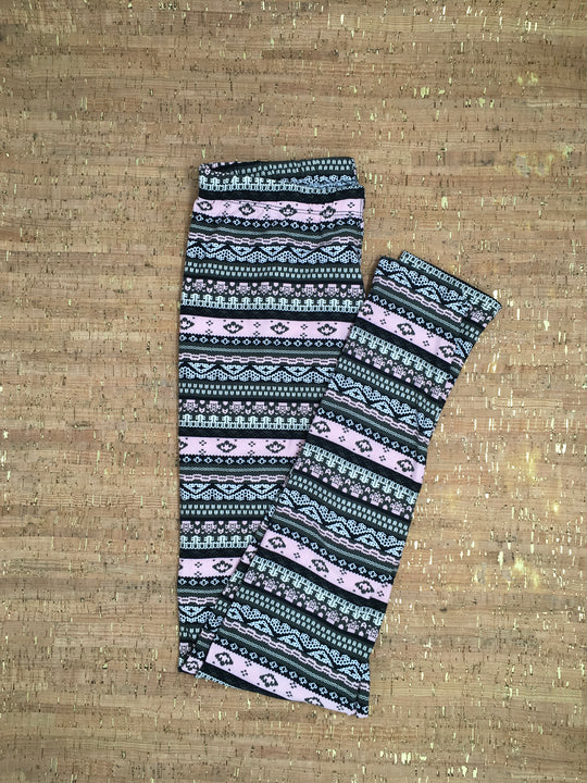 Pink Tribal Legging