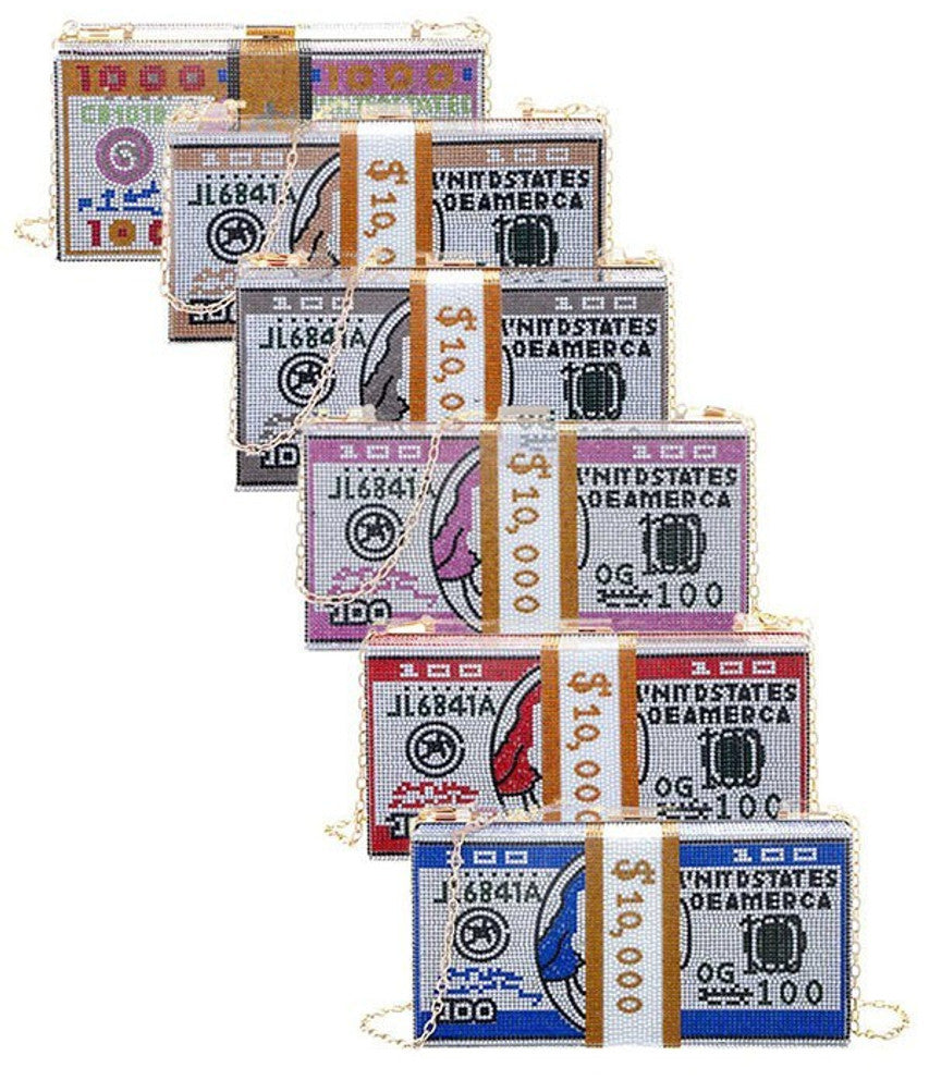 Money Clutch Wallet (Pink)