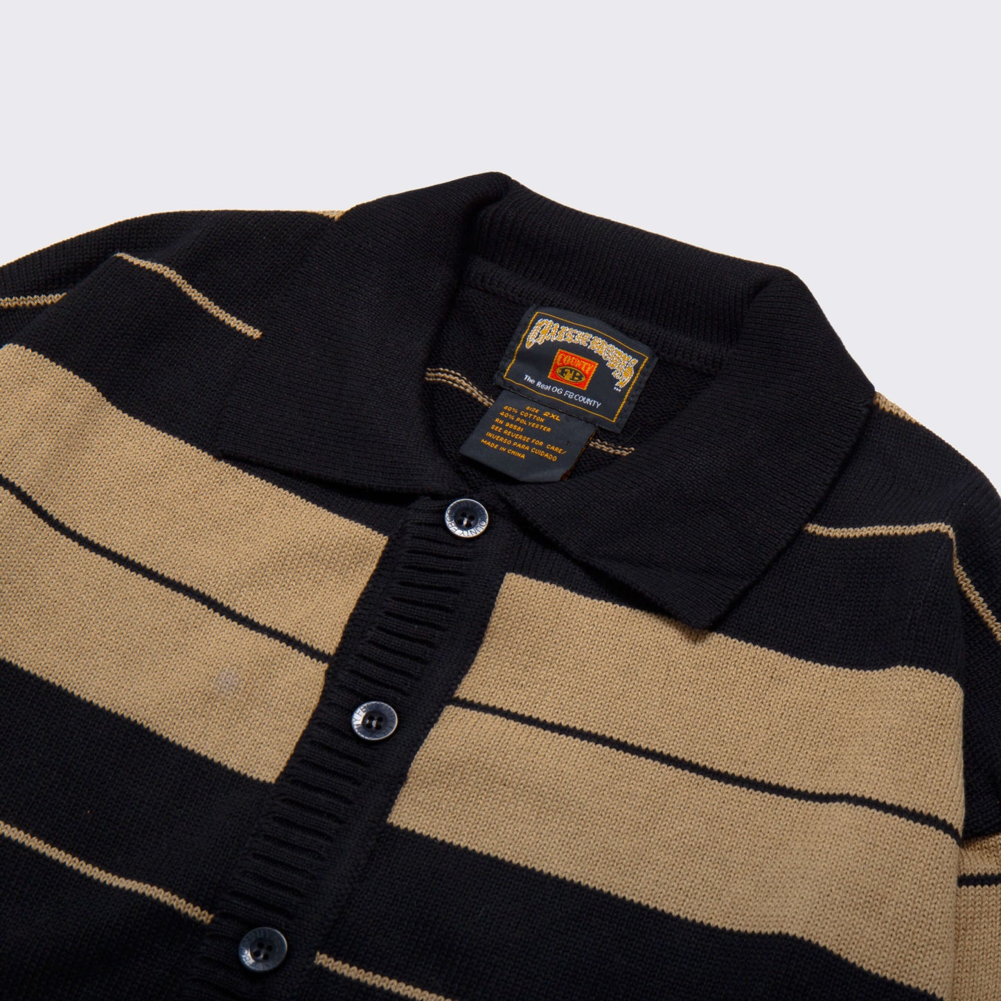 Black/Tan Charlie Brown Shirt