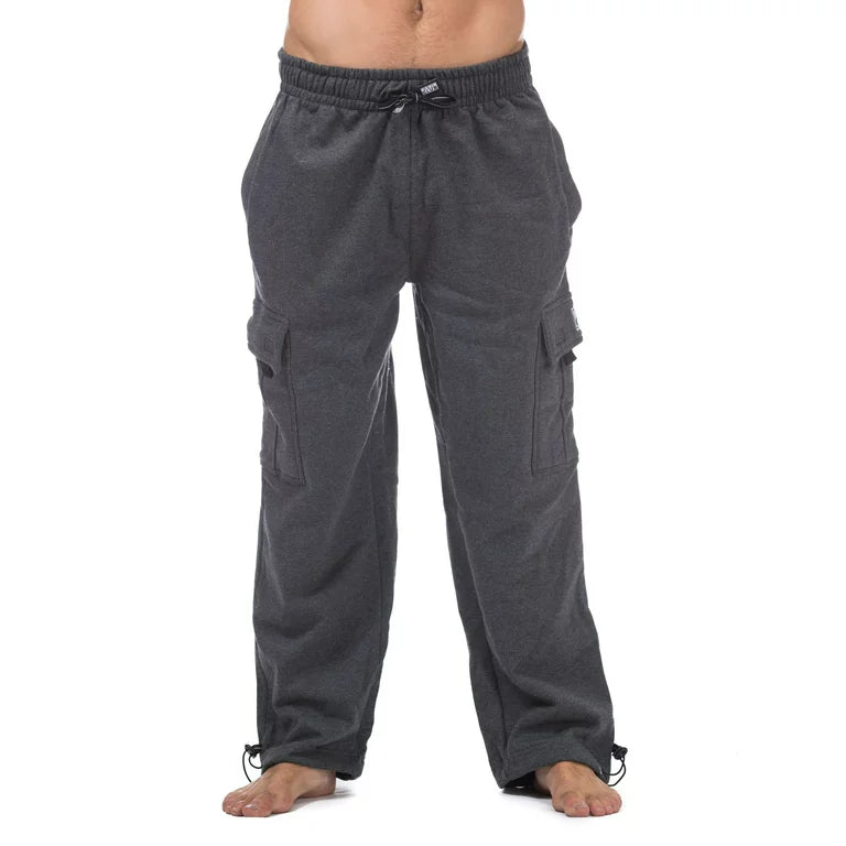 Pro Club CHARCOAL Fleece Cargo Pants
