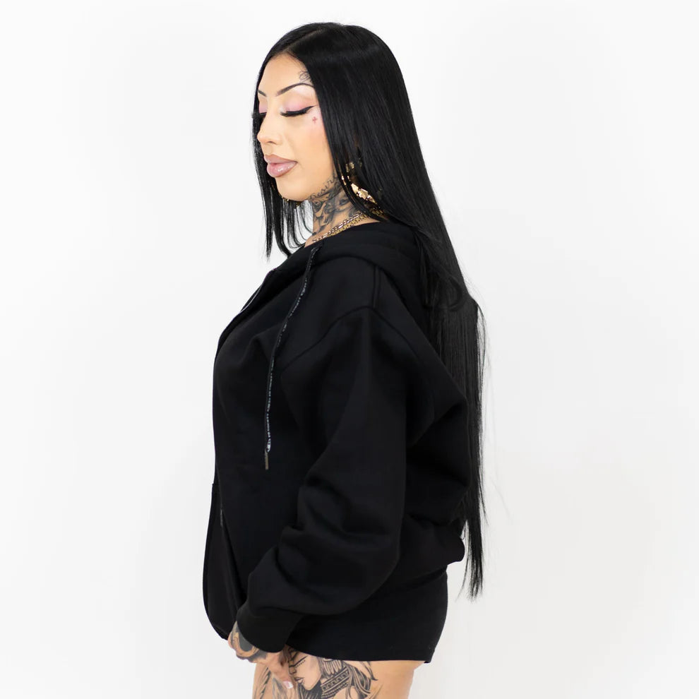 FB County Zip-Up Hoodie Black