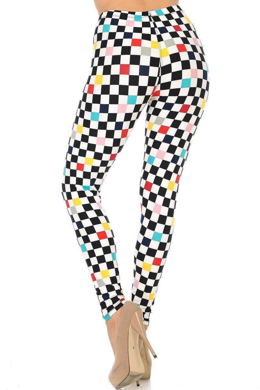 Accent Checkered Legging