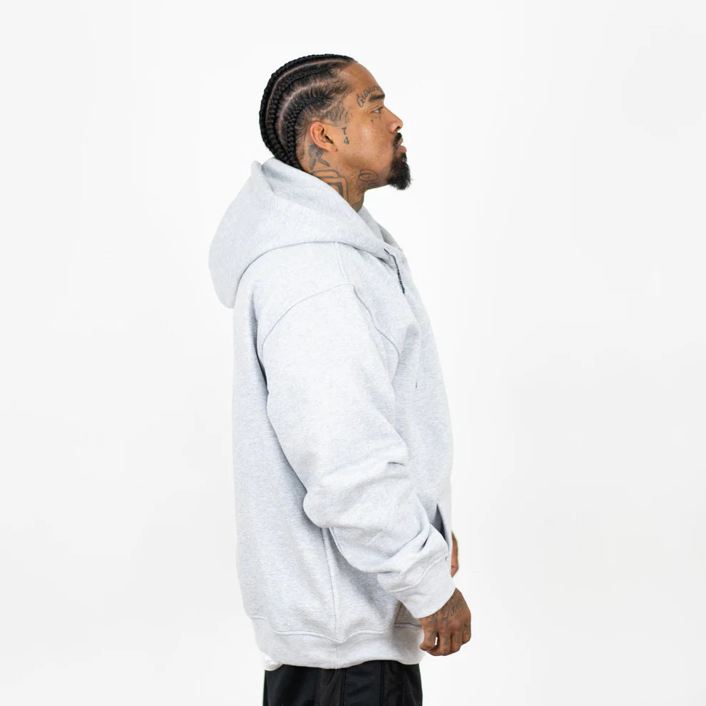 FB County Zip-Up Hoodie Grey