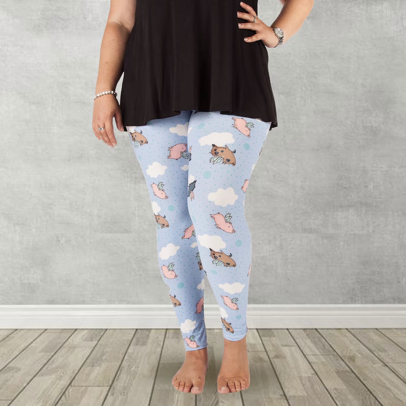 Flying Pigs Legging