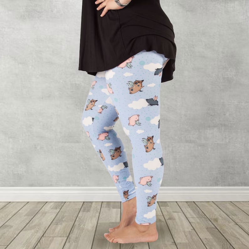 Flying Pigs Legging