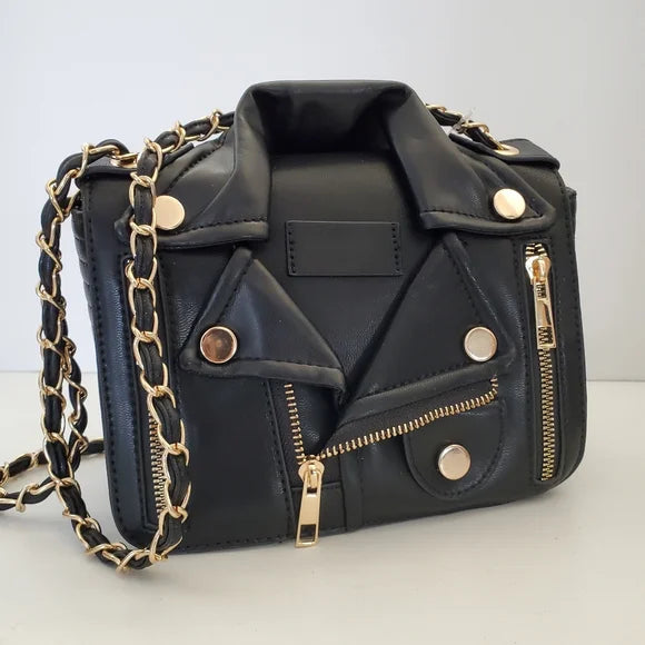 Black Jacket Design Shoulder Bag