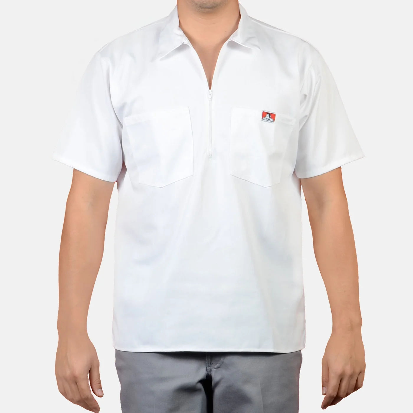 Half Zip Shirt Ben Davis - Solid Colors