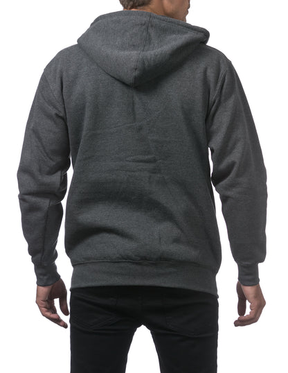 Pro Club CHARCOAL Zip Hoodie