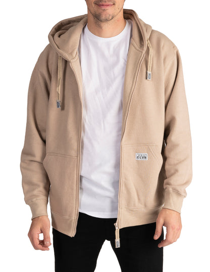 Pro Club KHAKI Zip Hoodie