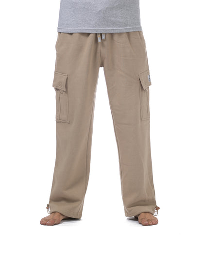 Pro Club KHAKI Fleece Cargo Pants