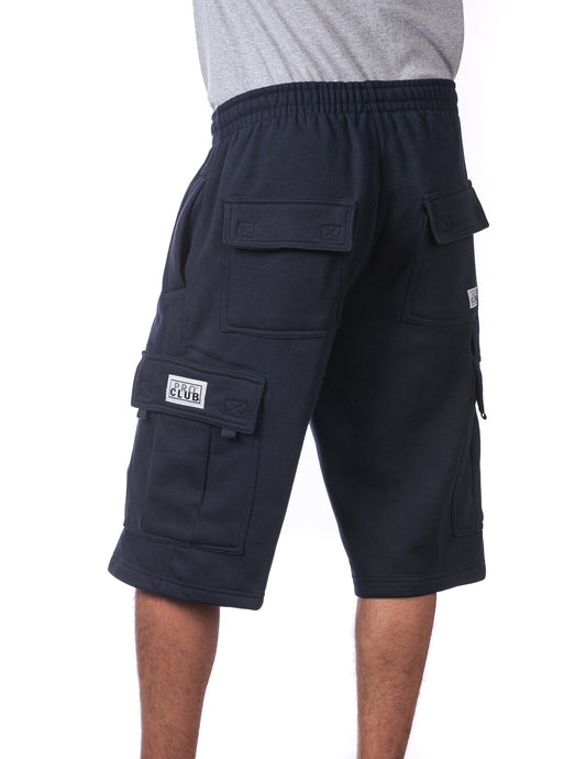 Pro Club Fleece Cargo Shorts NAVY