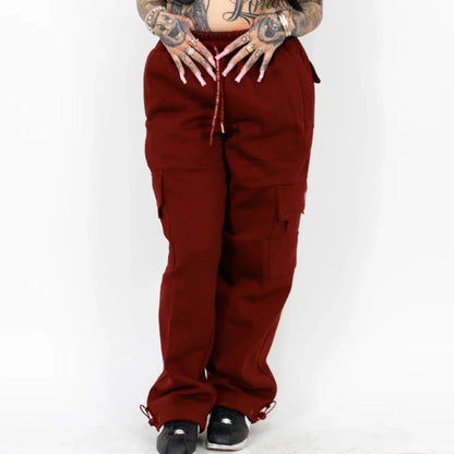 Heavyweight Baggy Cargo Sweatpants (Unisex)