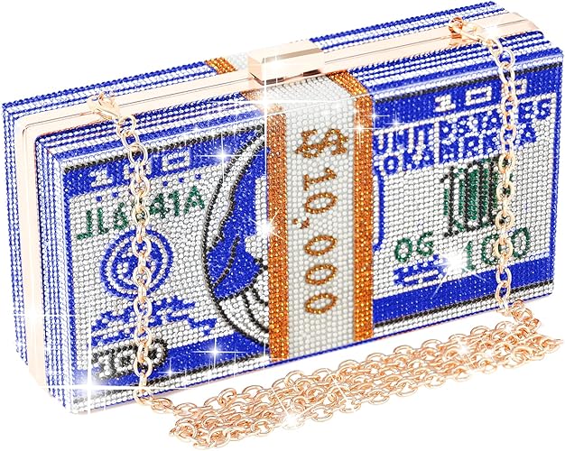 Money Clutch Wallet (Royal Blue)