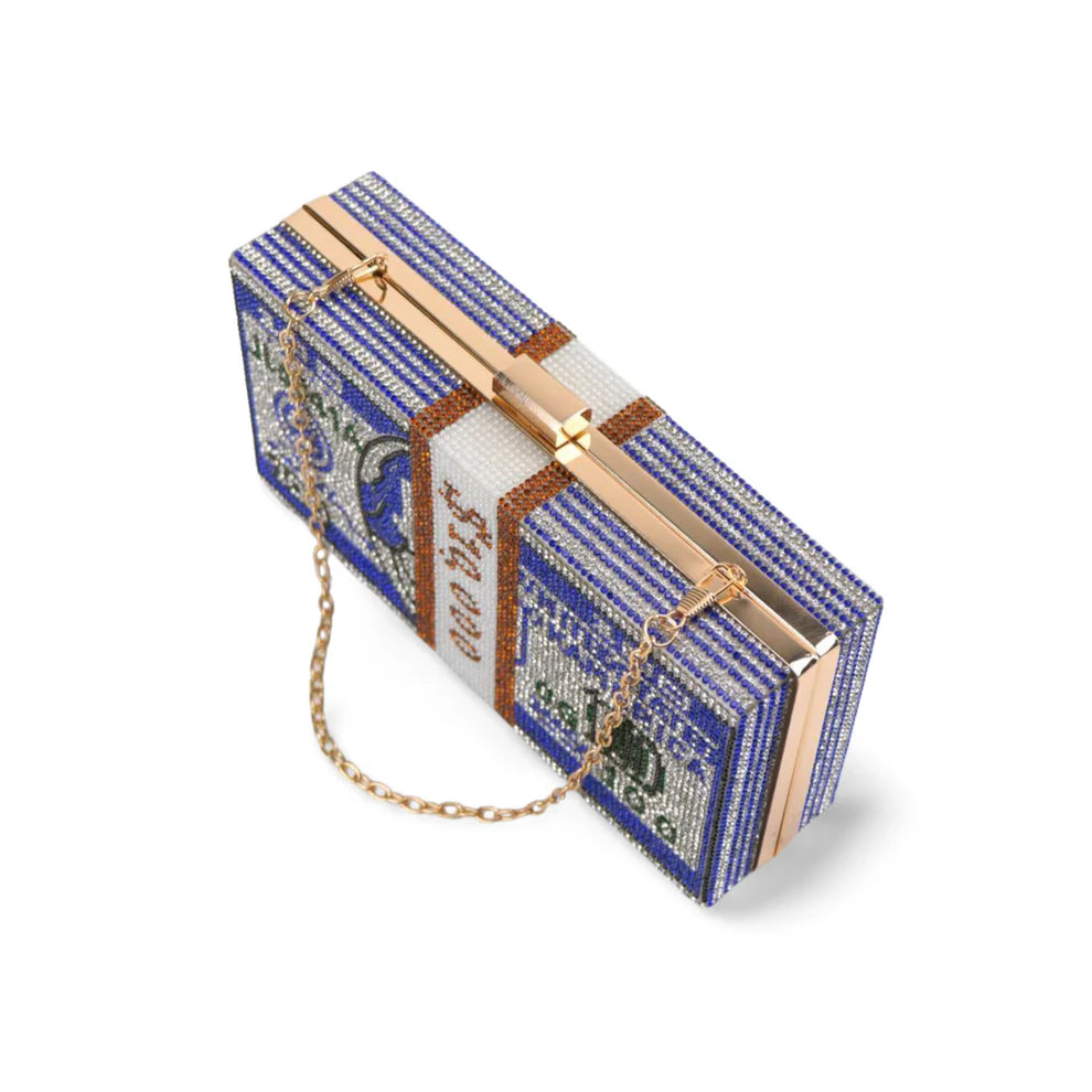 Money Clutch Wallet (Royal Blue)