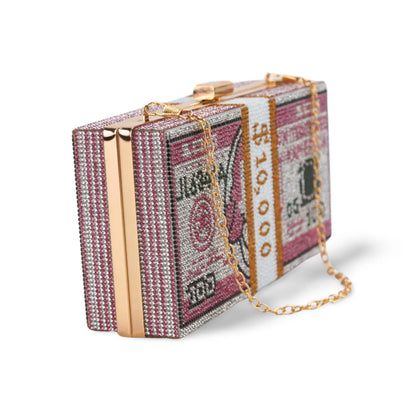 Money Clutch Wallet (Pink)