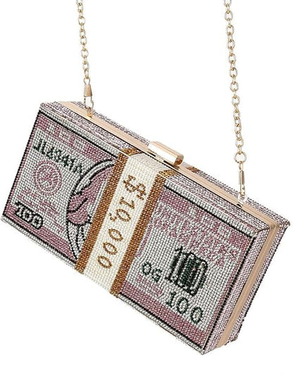 Money Clutch Wallet (Pink)