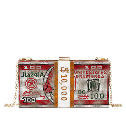 Money Clutch Wallet (Red)