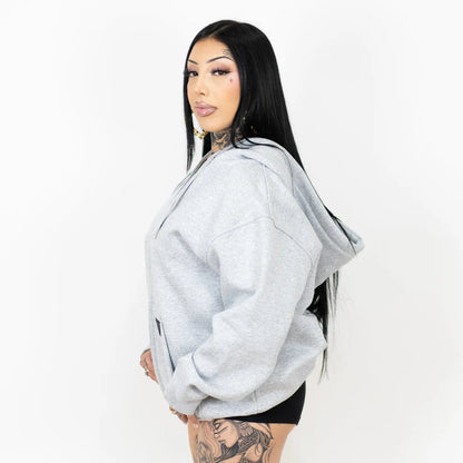 FB County Zip-Up Hoodie Grey