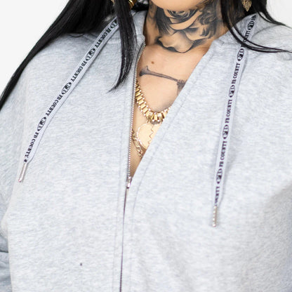 FB County Zip-Up Hoodie Grey