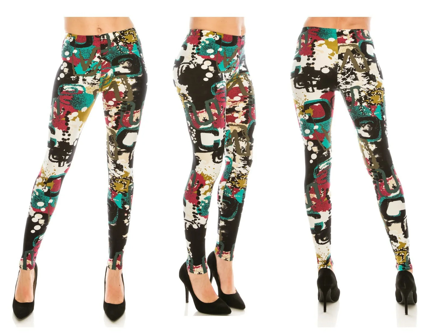 Abstract Painting Legging